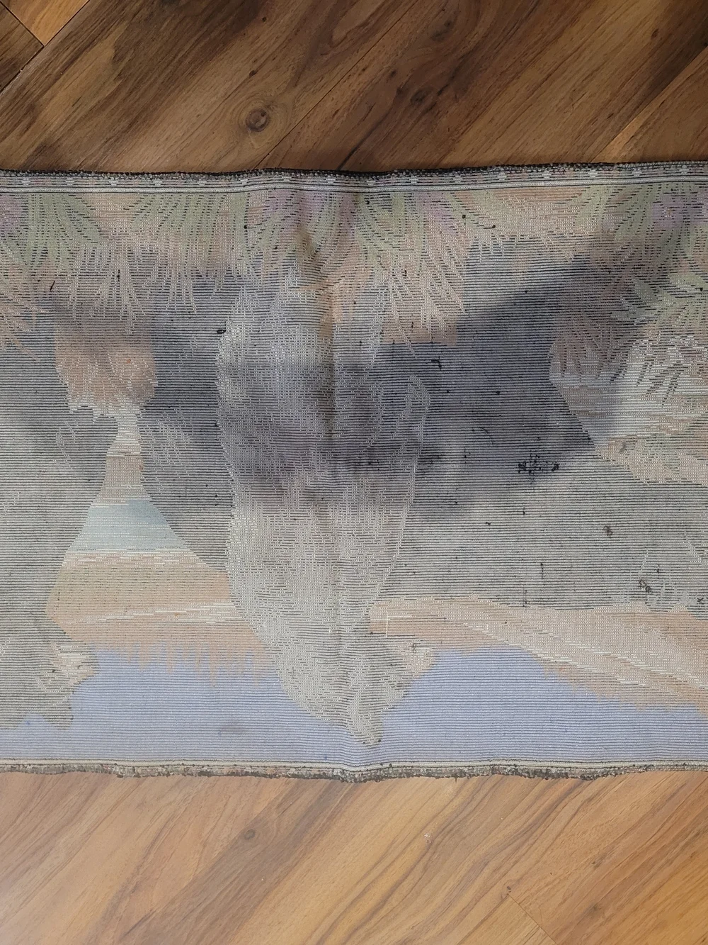 Vintage Bear Tapestry Rug 38x20 Inches (A1)